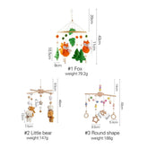 1 Set Baby Bed Bell Rattles Crib Mobiles Toy Rabbit Bear Pendant Animal-TB00816-Veeddydropshipping